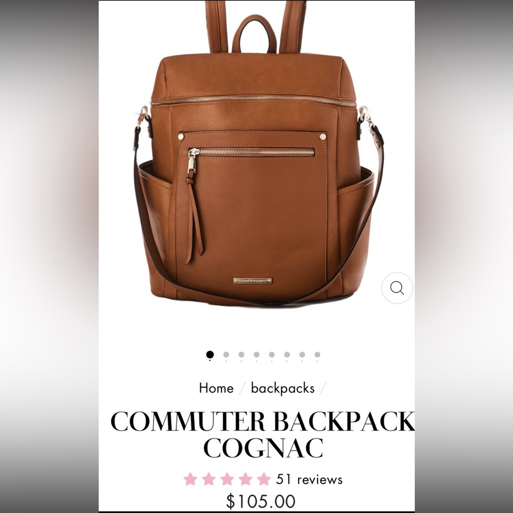 Poppy & Peonies Commuter Back Pack